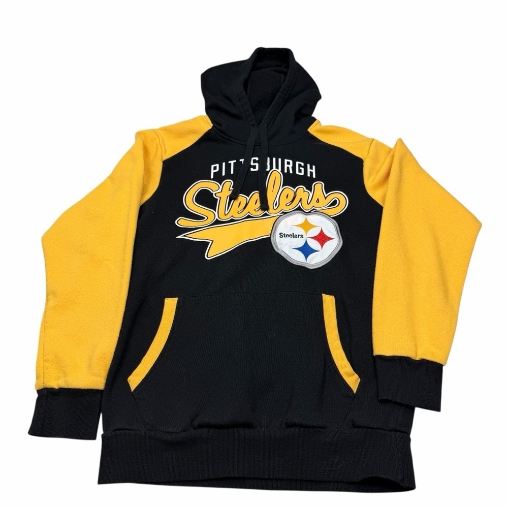 NFL Pittsburgh Steelers Black and Yellow Hoodie